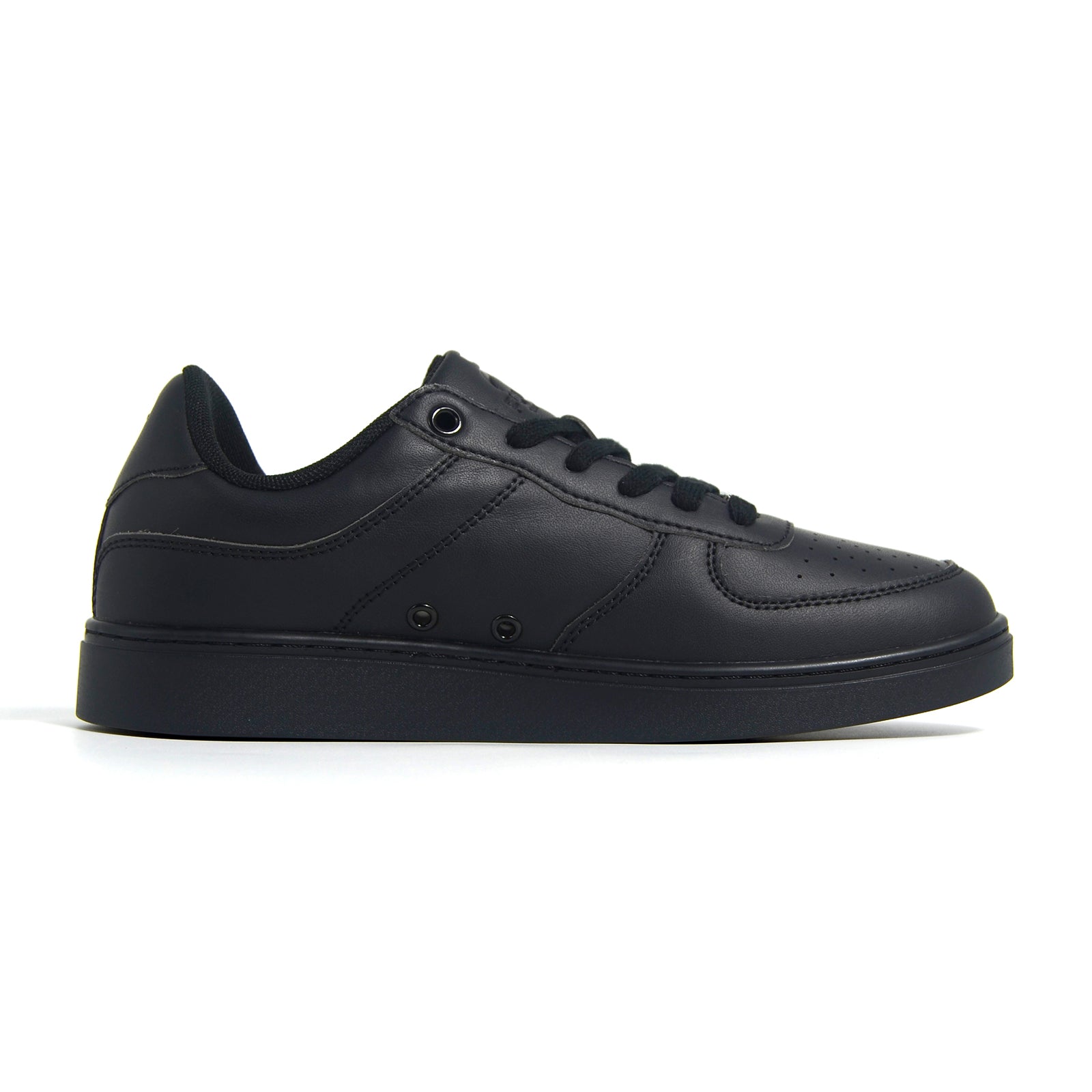 [FLOW ONYX] Unisex Low-Top Black Dance Sneakers
