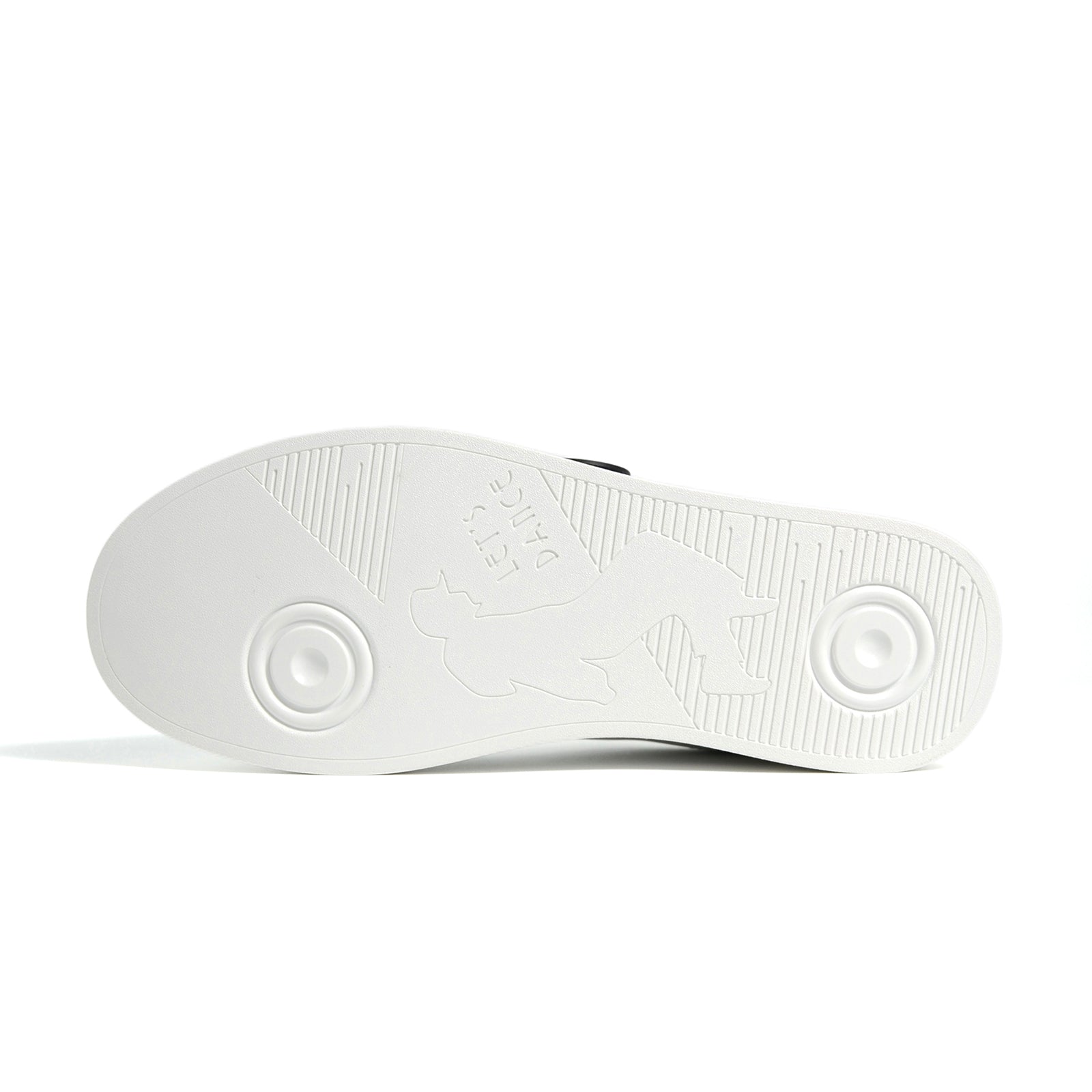 [BIANCO] Unisex Low-Top White Dance Sneakers