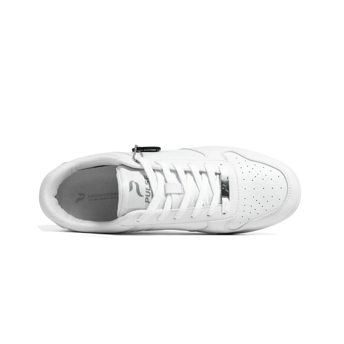Flow 2 White dance sneaker, top